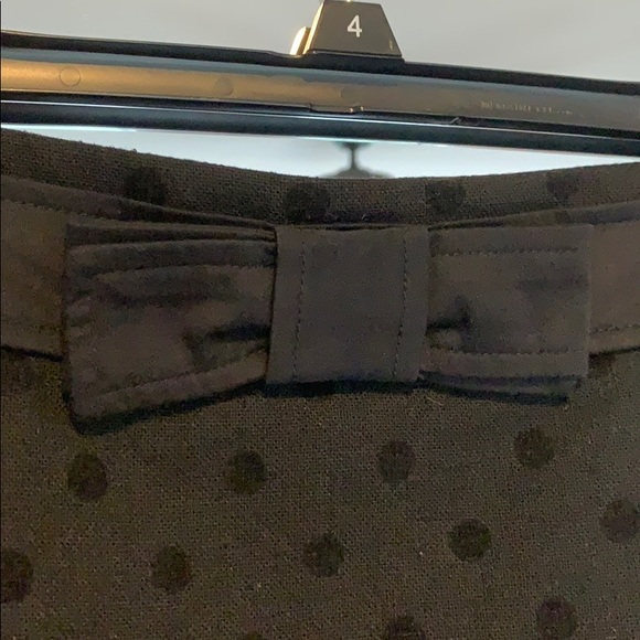 The Loft black polka dot skirt 4P - Picture 2 of 5